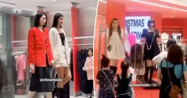 جدل واسع حول "عارضات المشي" الحقيقيات في متاجر الأزياء الصينية