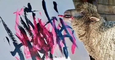 اختفاء "بانكسي" الخروف الرسام الوحيد في العالم: مكافأة 50 ألف جنيه إسترليني للعثور عليه