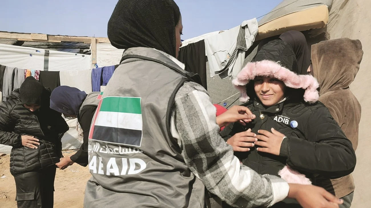 «الفارس الشهم 3» يوزّع كسوة شتوية على أطفال غزة 