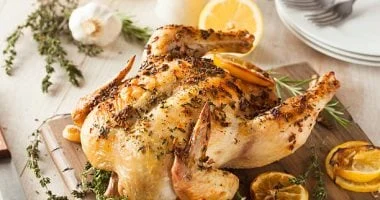 الفراخ بالزعتر والروزمارى: خطوات سهلة وطعم مميز 