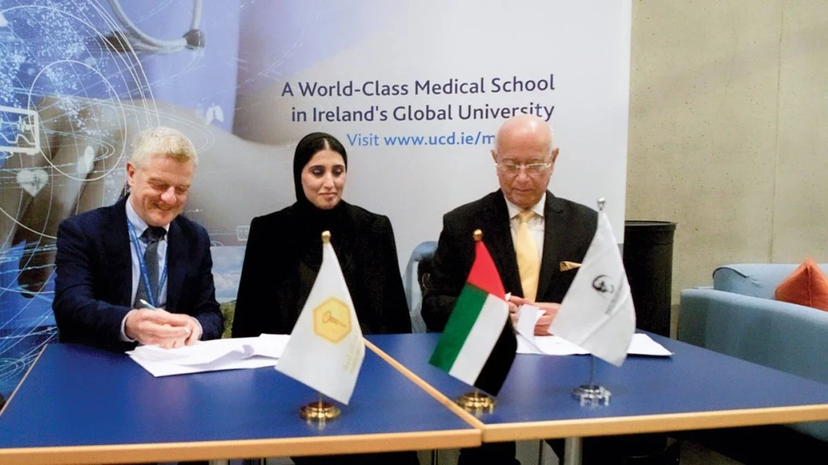 مشروعات تعاونية بين جامعة دبي الطبية وكلية دبلن الجامعية 