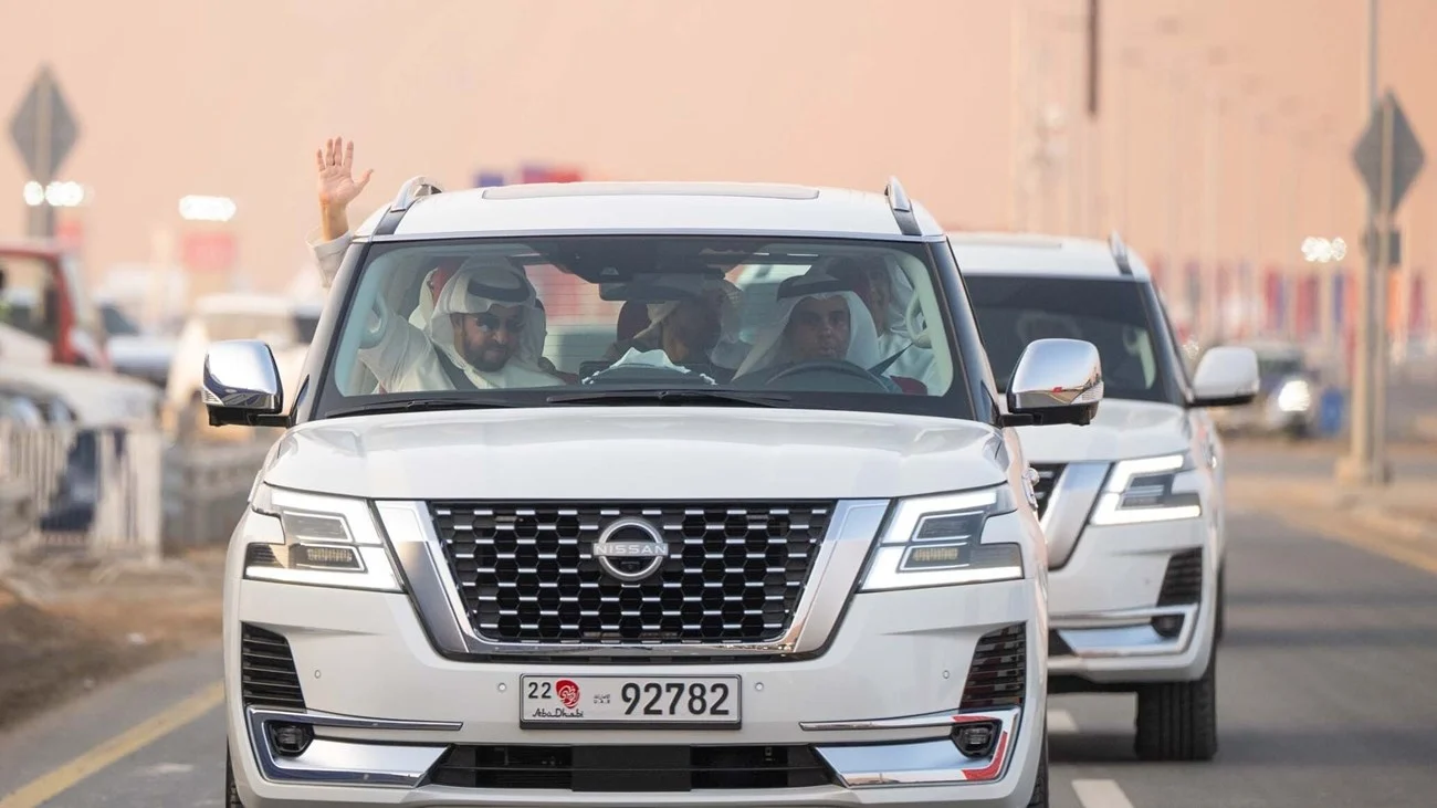 حمدان بن زايد يحضر جانباً من فعاليات مهرجان ليوا الدولي (ليوا 2026) 