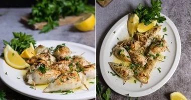 السبيط المحشي على طريقة الشيف الشربينى 