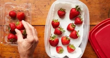 طريقة حفظ الفراولة لاستخدامها في العصائر خلال رمضان 