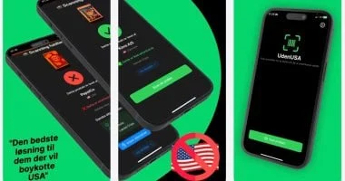 تطبيقات مقاطعة المنتجات الأمريكية تكتسح متجر التطبيقات في الدنمارك 