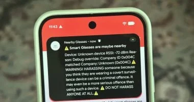 حماية خصوصيتك: تطبيق ينبهك من مستخدمي النظارات الذكية حولك 